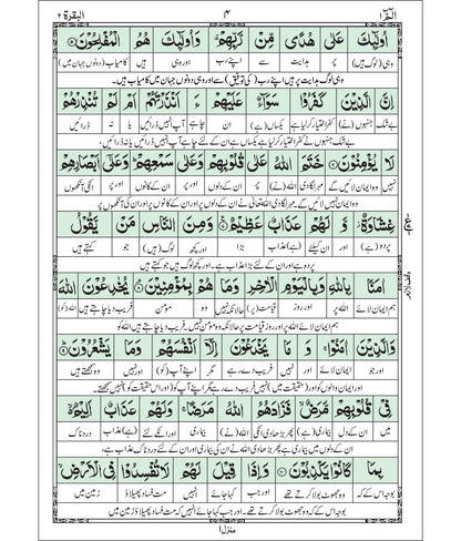 Jamal Ul Quran, word by word translation/ Translator Pir Muhammad Karam Shah